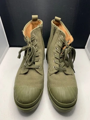 Bota Universal Thread para mujer con cordones informal suela de goma verde oliva talla 10 para mujer Foto 1 de 4