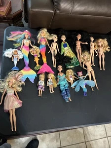 Barbies & Other Dolls Lot - Picture 1 of 5