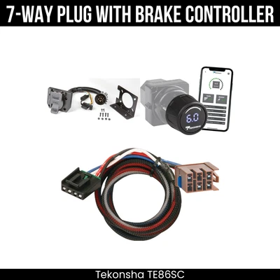 Controle de freio 7 vias para 03-06 Silverado Sierra 1500 HD 2500 HD LD 3500 07 Classic - Imagem 1 de 4