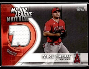 2021 Topps #MLM-MT Mike Trout Major League Material Relics (Series One) - Picture 1 of 2