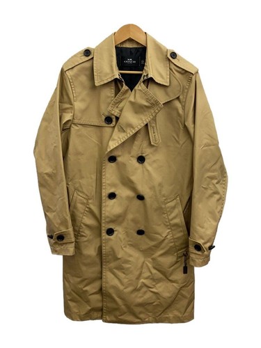 Coach Trench Cappotto S Poliestere Beige F33778
