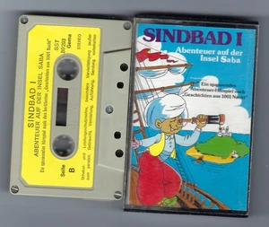 MC : Sindbad 1 , Abenteuer auf der Insel Saba SST Kassette alt & rar - Picture 1 of 1