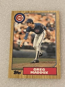 Greg Maddux~1987 Topps Traded~card #70T~Rookie~Mint!! - Bild 1 von 2
