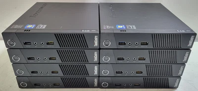 LOT 8 Lenovo ThinkCentre M73 2.90GHz Core i3-4130T 8GB RAM NO HDD/SSD - Image 1 of 4