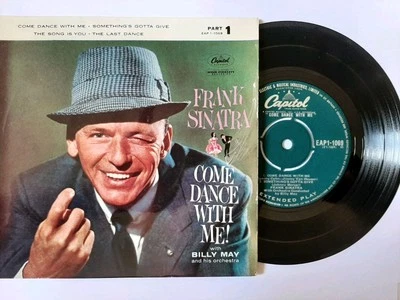 FRANK SINATRA COME DANCE WITH ME PART 1 EP 1959 P/S CAPITOL RECORDS BILLY MAY - Image 1 of 2
