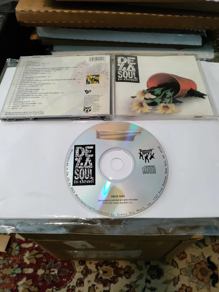 De La Soul Is Dead Cd 1991 Tribe Called Quest Pharcyde OutKast Artifacts Del BDP Foto 1 de 1