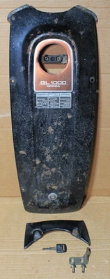 Honda GL1000 1975-77 Goldwing cubierta del tanque de gasolina refugio con juego de bloqueo de barril y más Foto 1 de 4