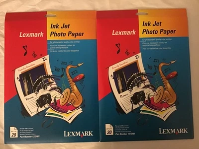 Lexmark, Ink Jet Photo Paper, p/n 1372481 Two packs - Image 1 of 2