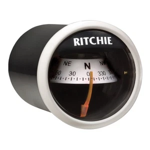 Ritchie X-23WW RitchieSport Compass - Dash Mount - White/Black - Picture 1 of 1