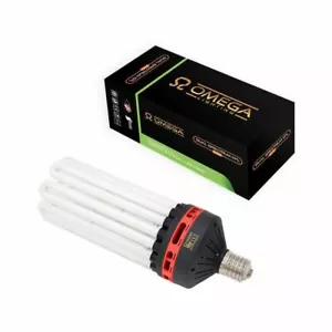 CFL Flowering Grow Light Low Energy E40 450w Omega Hydroponics Lamp Dual Red UK - Picture 1 of 5