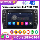 Produktbild - Für Mercedes Benz C CLK Klasse W203 W209 Autoradio Android 12.0 CarPlay GPS Navi