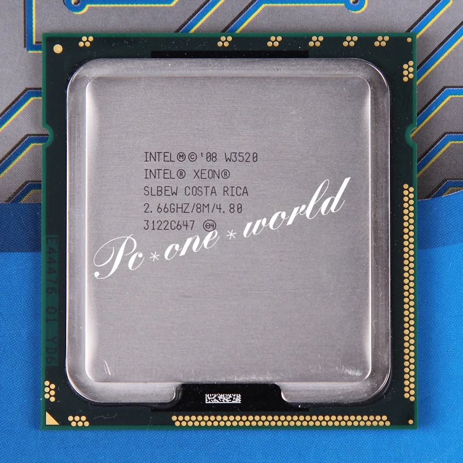 100% OK SLBEW Intel Xeon W3520 2.66 GHz Quad-Core Processor CPU - Image 1 of 1