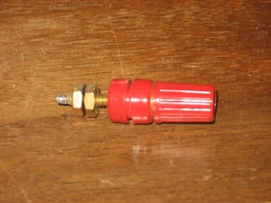 5-Way Binding Post, qty of 1, used, red - Picture 1 of 2