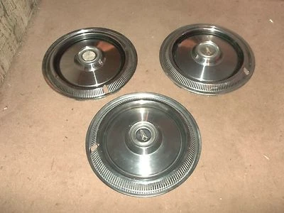  74  75 Plymouth  14" Hub Caps Valiant Duster Barracuda Scamp  - Image 1 of 3