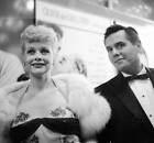 American Actress Lucille Ball And Her Husband Desi Arnaz 1955 Old Photo 1