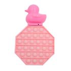 New Perfect Silicone Toy Pop - It Duck That Lights Up And Plays With Removabl...