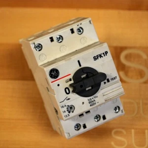 G.E. SFK1P 3Pole 12.5 - 16 Amp 400Vac Manual Motor Starter - USED - Picture 1 of 4
