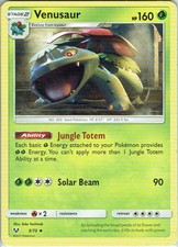Pokemon card trading card shimmering legenden no. 3/73 venusaur
