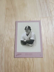 Donruss Studio Portraits Reggie Jackson 2005 rojo blanco y negro/45 #SP-44 Yankee - Imagen 1 de 10