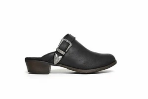 Minnetonka Billie Mule Mules Black New - Picture 1 of 5