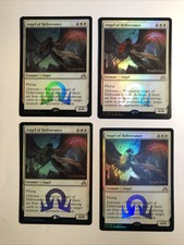 4 xshadows over Innistrad Angel of Deliverance FOIL EX/NM Magic the Gathering MTG