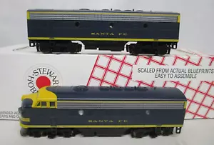 Stewart HO Scale ATSF Santa Fe EMD F9 AB Diesel Locomotive Set NOS DCC Ready - Picture 1 of 13