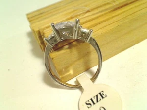 Sterling Silver Ring Marked 925 New Size 9 - Picture 1 of 4