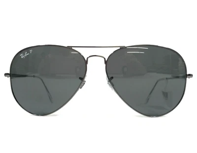 Gafas de sol Ray-Ban RB3689 AVIATOR METAL II 004/48 Gunmetal negras polarizadas 62 mm Foto 1 de 4