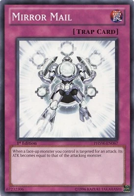Mirror Mail PHSW-EN067 Yu-Gi-Oh Card 1st Edition New - Image 1 of 3