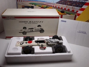EBBRO MODELS / F1 1966 HONDA F1 RA273 - RITCHIE GINTHER - 1/20 SCALE MODEL CAR - Picture 1 of 7