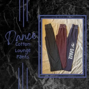 DANCE Youth personalized cotton pants/gifts for dancers/youth dance cotton pant - Picture 1 of 7