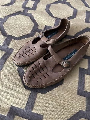 naturalizer mary jane leather sandal casual womens 9 - Image 1 of 4