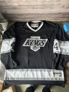 Rob blake Los Angeles Kings CCM Heroes Of Hockey Size Large - Picture 1 of 11