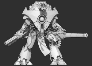 El motor de asalto Amalia-Cyraxa (260 mm)/construcciones de guerra/TTRPG/Wargaming/Solwyte - Imagen 1 de 3