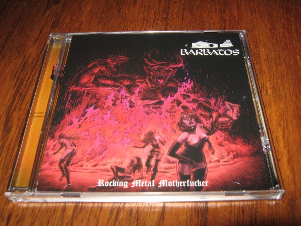 BARBATOS "Rocking Metal Motherf*cker" CD  abigail sabbat Foto 1 de 1