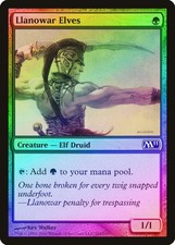Llanowar Elves FOIL Magic 2011 / M11 NM Green Common MAGIC MTG CARD ABUGames