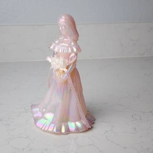 Fenton Bridesmaid Doll Pearlized Shell Pink Gracious Touch Hostess Vintage - Picture 1 of 7