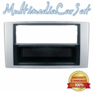 MASCHERINA AUTORADIO RADIO DOPPIO ISO 2 DIN IVECO DAILY GRIGIO 3459 - Foto 1 di 2