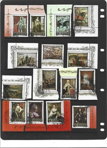 KOREA  STAMPS     CTO"s  15 Different    Interesting Collection - Picture 1 of 1