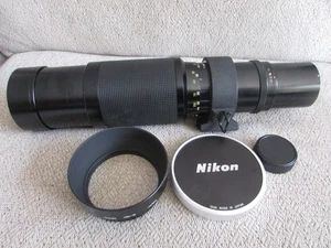 Teleobjetivo Nikon Zoom Nikkor 200-600 mm f9,5 MF con HN-10 y collar de trípode - Imagen 1 de 18