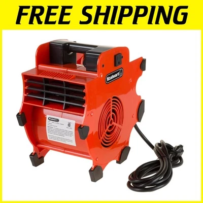 Red Industrial Floor & Carpet Dryer - 3-Speed Blower Fan - Image 1 of 4