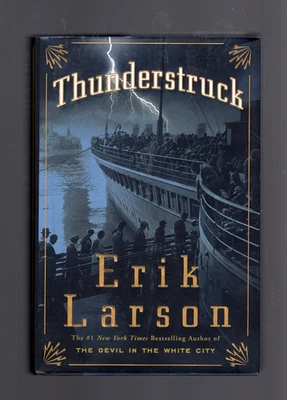 Thunderstruck Erik Larson 1st Edition 1st  Print HC/DJ Unread Crown Publishers - Image 1 of 4