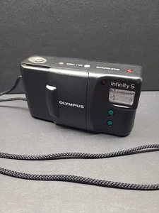 Olympus Infinity S Point & Shoot 35mm Film Camera Tested And Working - Picture 1 of 7