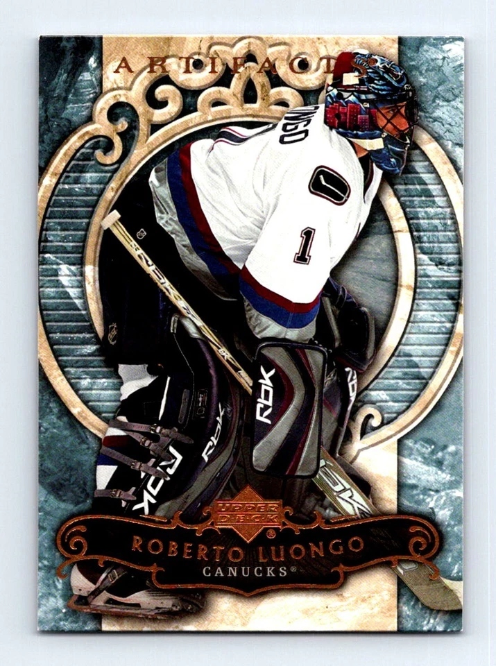 2007-08 Upper Deck Artifacts - Roberto Luongo #60 - Image 1 of 2