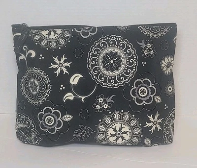 Bolsa de viaje Thirty-One de lona de cachemira con cremallera negra Foto 1 de 4