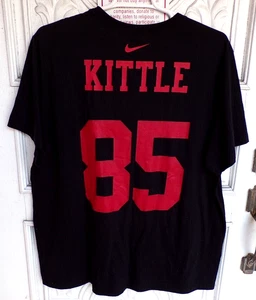T-shirt Nike San Francisco 49ers George Kittle #85 LN condizioni uomo taglia 2XL - Foto 1 di 3
