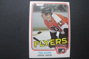 1981-82 OPC O-PEE-CHEE TIM KERR ROOKIE CARD #251