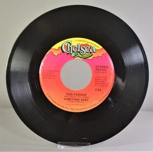 Don Fardon - Delta Queen / Hometown Baby 7" Vinyl 45 RPM Single Record 1973 - Imagen 1 de 8