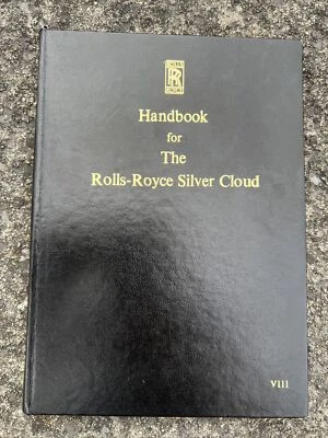 Rolls Royce Silver Cloud Motor Car Automobile Owners Handbook Manual - Image 1 of 2