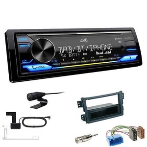 JVC KD-X472DBT Media Autoradio Bluetooth DAB+ Alexa für Suzuki Splash 2008-2014 - Bild 1 von 6